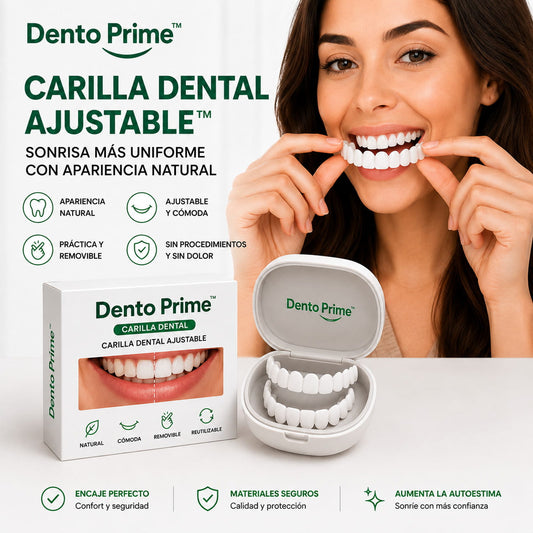 Dento Prime™ - Carilla Dental Estética Ajustable